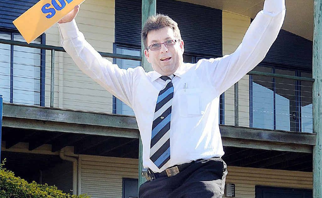 Maryborough real estate agent Tony O’Keefe has sold many millions of dollars worth of properties. Maryborough real estate agent Tony O’Keefe has sold many millions of dollars worth of properties.